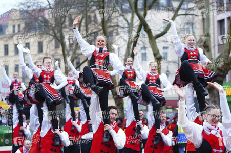Rosenmontagszug 2020 in Köln