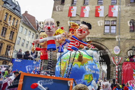 Rosenmontagszug 2020 in Köln