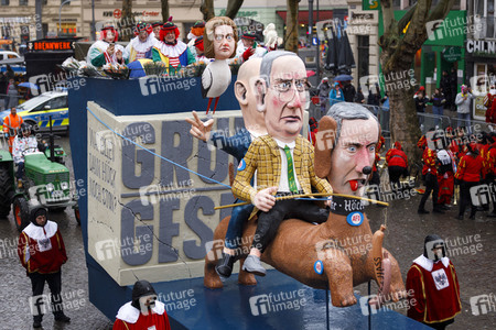 Rosenmontagszug 2020 in Köln