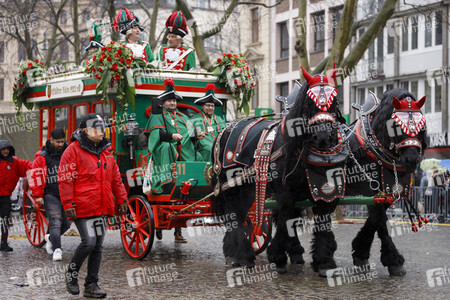 Rosenmontagszug 2020 in Köln