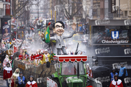Rosenmontagszug 2020 in Köln