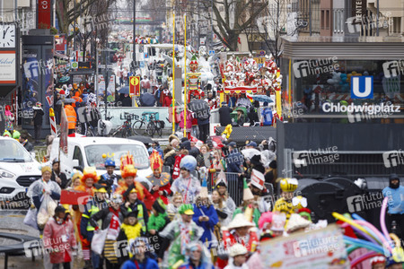 Rosenmontagszug 2020 in Köln