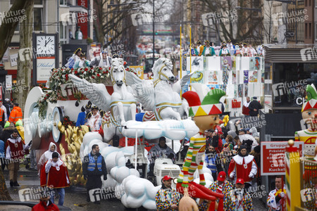 Rosenmontagszug 2020 in Köln