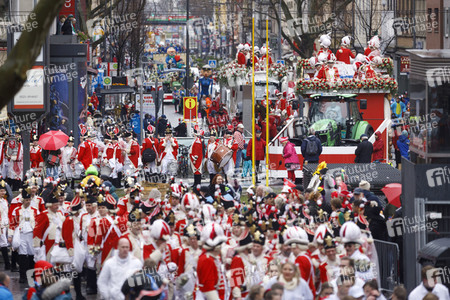 Rosenmontagszug 2020 in Köln