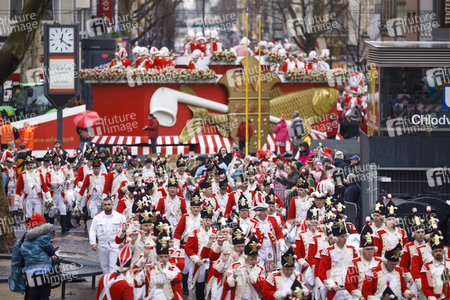 Rosenmontagszug 2020 in Köln