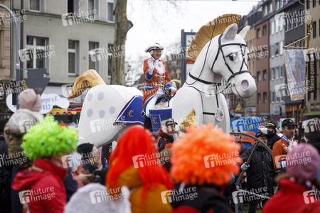 Rosenmontagszug 2020 in Köln