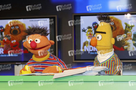 Präsentation der Sonderbriefmarke 'Sesamstrasse' in Hamburg