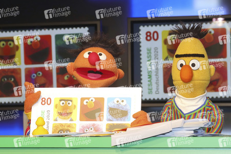 Präsentation der Sonderbriefmarke 'Sesamstrasse' in Hamburg