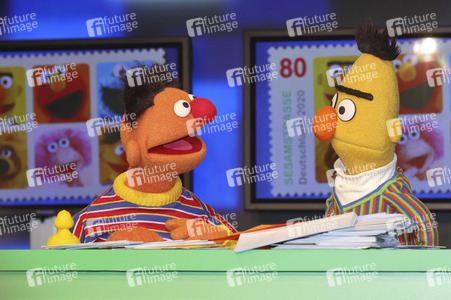 Präsentation der Sonderbriefmarke 'Sesamstrasse' in Hamburg