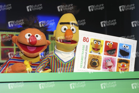 Präsentation der Sonderbriefmarke 'Sesamstrasse' in Hamburg
