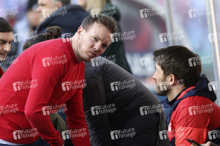 Fußball-Bundesliga Spiel RB Leipzig - Bayer 04 Leverkusen in Leipzig