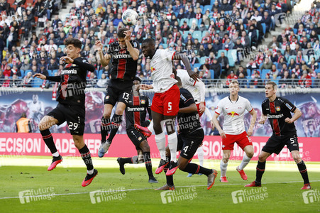 Fußball-Bundesliga Spiel RB Leipzig - Bayer 04 Leverkusen in Leipzig
