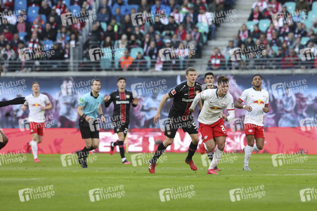 Fußball-Bundesliga Spiel RB Leipzig - Bayer 04 Leverkusen in Leipzig