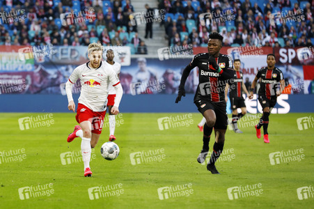 Fußball-Bundesliga Spiel RB Leipzig - Bayer 04 Leverkusen in Leipzig