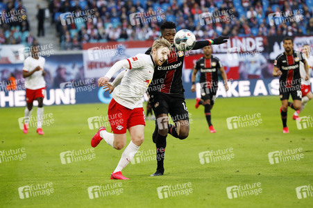 Fußball-Bundesliga Spiel RB Leipzig - Bayer 04 Leverkusen in Leipzig