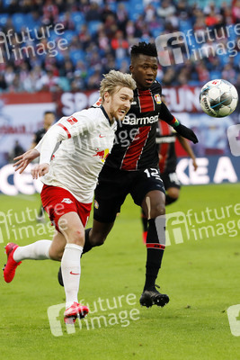 Fußball-Bundesliga Spiel RB Leipzig - Bayer 04 Leverkusen in Leipzig