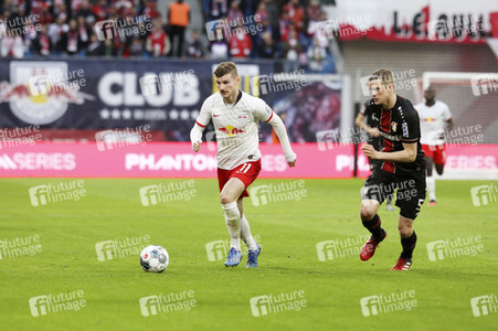Fußball-Bundesliga Spiel RB Leipzig - Bayer 04 Leverkusen in Leipzig