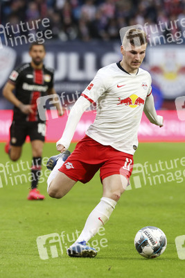 Fußball-Bundesliga Spiel RB Leipzig - Bayer 04 Leverkusen in Leipzig