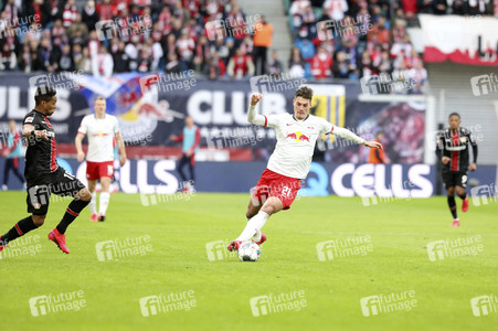 Fußball-Bundesliga Spiel RB Leipzig - Bayer 04 Leverkusen in Leipzig