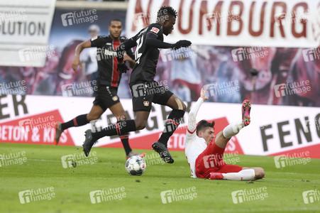 Fußball-Bundesliga Spiel RB Leipzig - Bayer 04 Leverkusen in Leipzig
