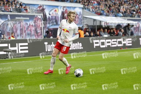 Fußball-Bundesliga Spiel RB Leipzig - Bayer 04 Leverkusen in Leipzig