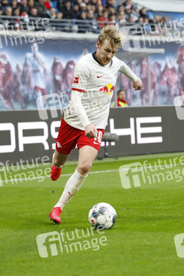 Fußball-Bundesliga Spiel RB Leipzig - Bayer 04 Leverkusen in Leipzig