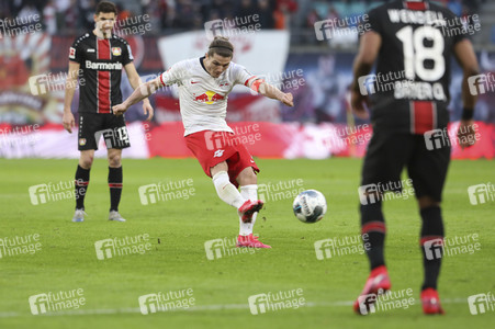 Fußball-Bundesliga Spiel RB Leipzig - Bayer 04 Leverkusen in Leipzig