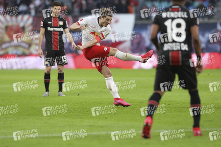 Fußball-Bundesliga Spiel RB Leipzig - Bayer 04 Leverkusen in Leipzig