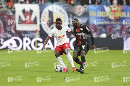 Fußball-Bundesliga Spiel RB Leipzig - Bayer 04 Leverkusen in Leipzig
