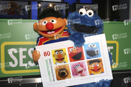 Präsentation der Sonderbriefmarke 'Sesamstrasse' in Hamburg