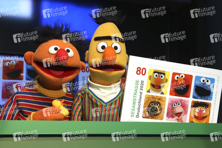 Präsentation der Sonderbriefmarke 'Sesamstrasse' in Hamburg