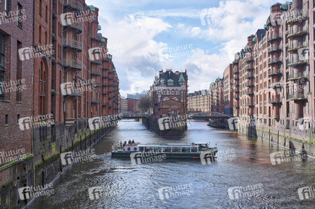 Das Wasserschloss in Hamburg