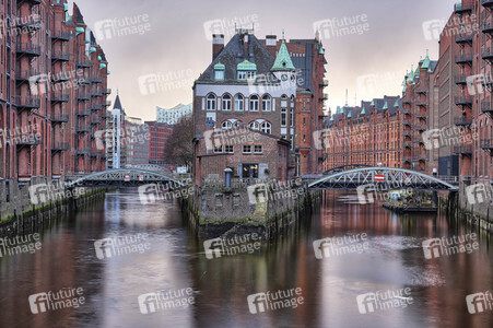 Das Wasserschloss in Hamburg