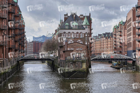 Das Wasserschloss in Hamburg