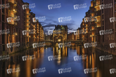 Das Wasserschloss in Hamburg