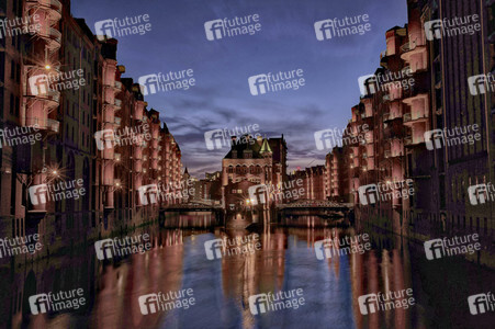 Das Wasserschloss in Hamburg