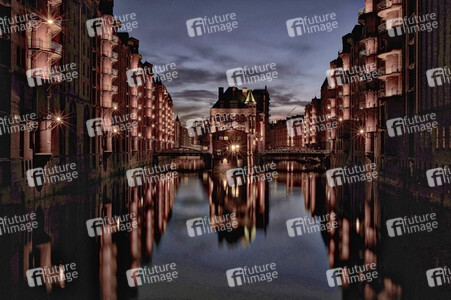 Das Wasserschloss in Hamburg