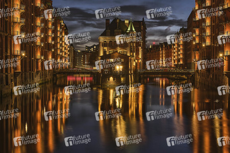 Das Wasserschloss in Hamburg