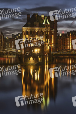 Das Wasserschloss in Hamburg