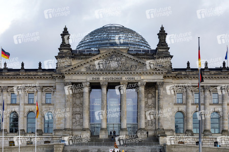 Das Reichstagsgebäude in Berlin