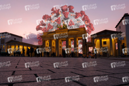 Symbolfoto Coronavirus in Berlin