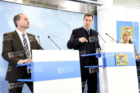 Pressekonferenz zum Thema Coronavirus-Infektion in München
