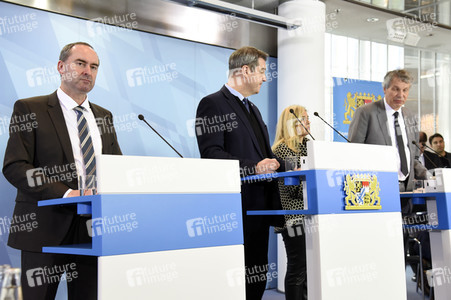 Pressekonferenz zum Thema Coronavirus-Infektion in München