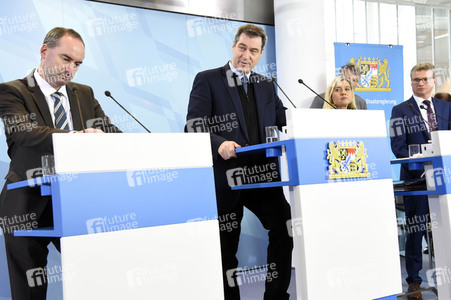Pressekonferenz zum Thema Coronavirus-Infektion in München