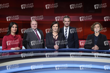 Talkshow 'hart aber fair' in Berlin