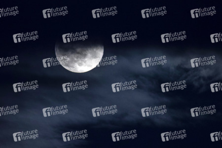 Vollmond über Erfurt