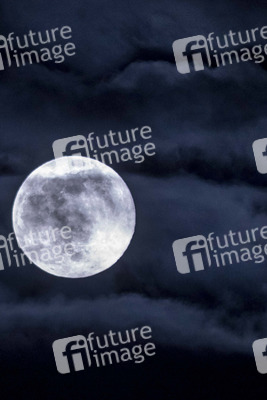 Vollmond über Erfurt