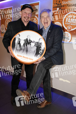 Enthüllung der neuen Sterne für den Sky of Fame in München