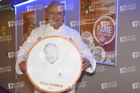 Enthüllung der neuen Sterne für den Sky of Fame in München