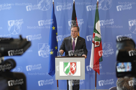 Statement von Armin Laschet zur aktuellen Lage zum Coronavirus in Düsseldorf